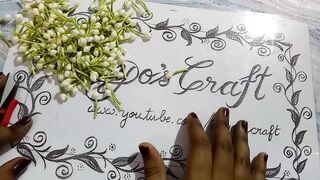 Version- 2 ???? Petals with Jasmine Jadai venni making.