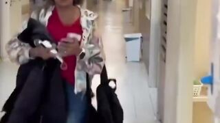 A video of a mother who got a  that her son woke up from coma