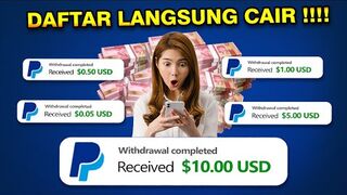 MAKE MONEY ONLINE: LANGSUNG WITHDRAW KE PAYPAL!!! Aplikasi Penghasil Uang TERCEPAT 2024, Cara Dapat Uang di Internet.