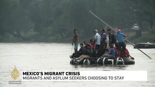Mexico grapples with surging influx of migrants and asylum seekers.
