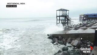 Cyclone Remal: India, Bangladesh brace for severe storm landfall