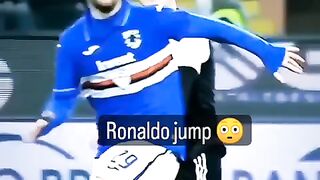 Ronaldo highest jump ⚽