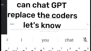 Can ChatGPT replace the Coders? Asking Questions to ChatGPT