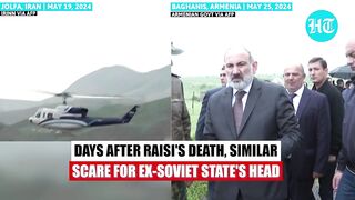 Iran Neighbour Armenia PM's Chopper Crash Scare, Days After Raisi's Death_ Watch What Happened.