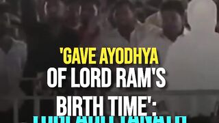'PM Modi Gave Ayodhya Of Lord Ram's Birth Time'_ Yogi Adityanath.
