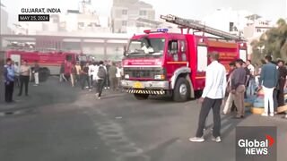 Fire at entertainment venue in Gujarat, India kills at least 24