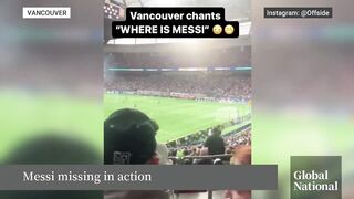 "Where is Messi?": Soccer fans demand compensation after Whitecaps vs. Inter Miami match