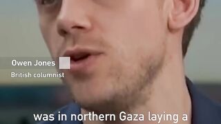 Owen Jones speaks on Israel building settlements in Gaza and its “genocidal” rhetoric
