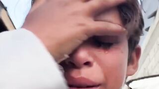 Boy from Gaza pleads for an end to the war
