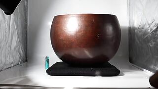 Japanese Brass Big Bell Buddhism Orin Buddhist temple signed BOS679