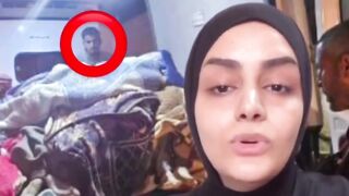 A Palestinian woman found out her family were killed in Gaza from a photo #gaza #palestine #shorts