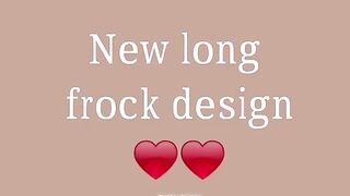 New long frock designs