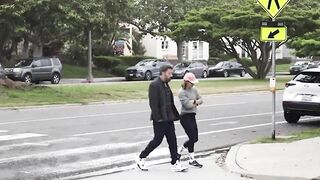 Ben Affleck looks happy when he visits Jennifer Garner's house amidst rumors of divorce from J.Lo