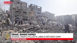 Israeli attack on house kills 12 people in Jabalia refugee camp