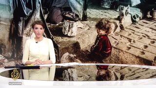 Palestinians search charred remains of Rafah tent camp