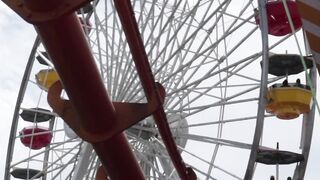 "Thrills and Joy: A Day at the Theme Park"