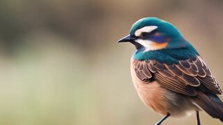 Oh, un bel oiseau qui chante.