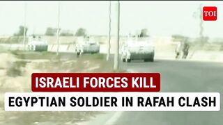 Egypt Vs Israel: Massive Escalation As IDF Kills Egyptian Soldier In Clash Near Gaza's Rafah | Watch