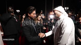 Shah Rukh Khan and CEO of Red Sea International Film Festiva Night Gala at the Red Sea International Film Festival