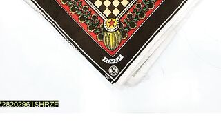 How to products review Markaz app all categor  Fabric: Crystal Cotton •  Pattern: Printed •  Product Feature: Square