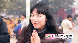 Japani Ladki Old ???????? men full MASTI with friends???? India Trip Mayo Japan