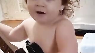 The kid singer