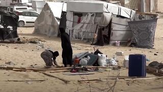‘We don't know where to go’ says family displaced for 8th time in Gaza | Al Jazeera Newsfeed
