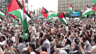 Thousands protest in Berlin against Israel’s deadly Rafah attack