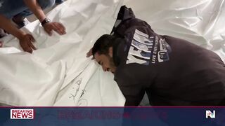 Dozens killed in Gaza tent camp in an airstrike targeting two Hamas commanders