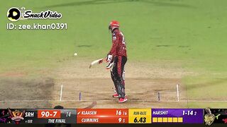 Klassen out bold by harshit in IPL final