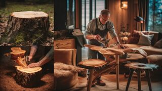 From Tree to Table :The Journey of Furniture Making and Woodworking