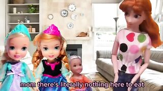 Elsia_Annia and Snowflake go to the grocery store_ ll come play with me ll(360P).
