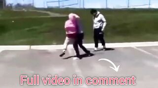 Pink Hoodie Hijab Fight Video Noone0826