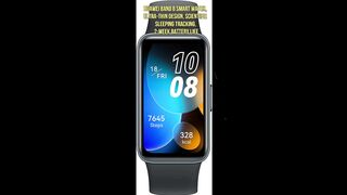 HUAWEI Band 8 Smart Watch, Ultra-thin Design, Scientific Sleeping Tracking, 2-week battery