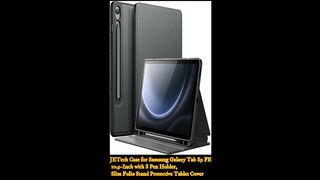 JETech Case for Samsung Galaxy Tab S9 FE 10.9-Inch with S Pen Holder, Slim Folio Stand Protective Tablet Cover
