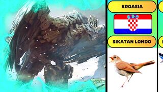 BURUNG NASIONAL DARI BERBAGAI NEGARA.