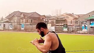 Cardio exercise for a tough workout. ????️