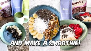 8 Min Mobility Warm-Up + Smoothie Bowls ???? ✨