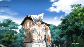 Garou vs Genos & Bang full fight