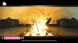 Colombiana: Cataleya escapes from the police (HD CLIP)