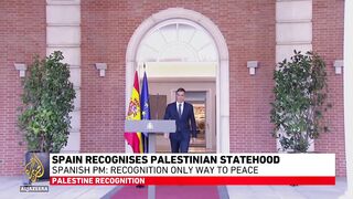 Spain recognises Palestinian statehood: Spanish pm says recognition only way to peace