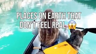 Places On Earth That Don’t Feel Real ???? #travel #explore #nature #shorts #adventure
