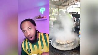 Deep fried macaroni ___ Somebody come look at this __ _foodrecipe(360P).