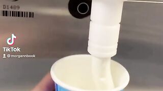 Making a blizzard for my boss #shorts