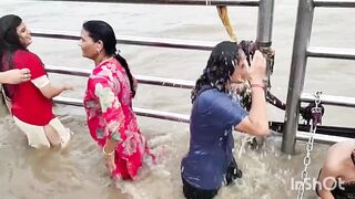 ganga snan.. ????????.