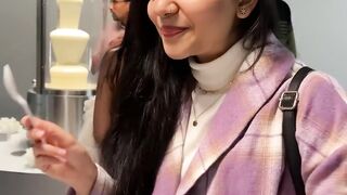 Lindt Chocolate Factory ????♥️✨ #AhaanaKrishna #EuropeDiaries #Switzerland ????