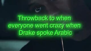 When Drake Spoke ARABIC ???? #drake #throwback #rap #edit.