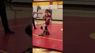 Illegal wrestling slam