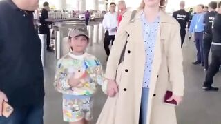 Adnan Sami with Family Spotted At The Airport! #adnansami #short #shorts #trending #viral #bollywood #viralshorts