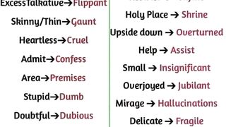 VOCABULARY